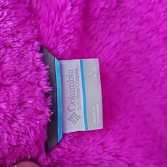 Columbia Girl's Soft Fleece Jacket | Size L 14/16 - Picture 2 of 6